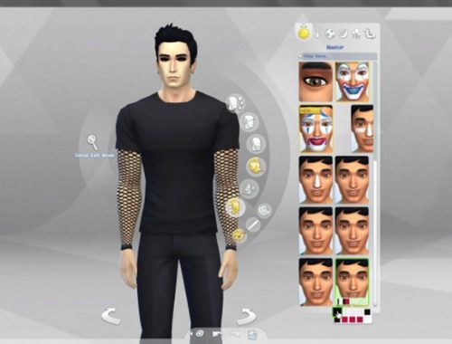 Mesh clothing for male Sims