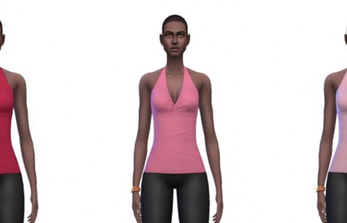 Halter top recolors
