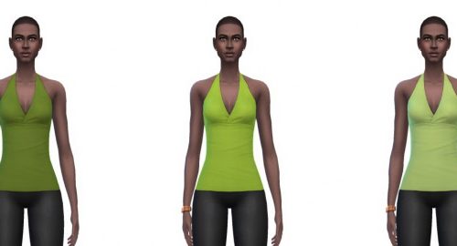 Halter top recolors