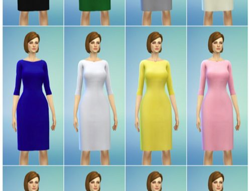 Basic pencil dress