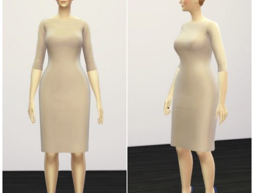 Basic pencil dress