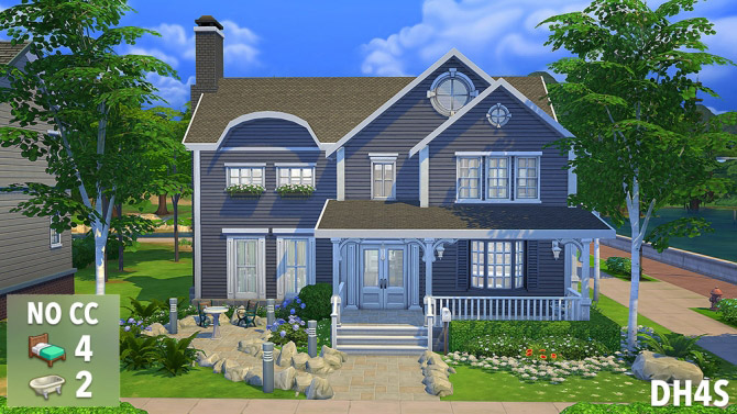 1196 Oakwood Lane, Washington house - The Sims 4 Catalog