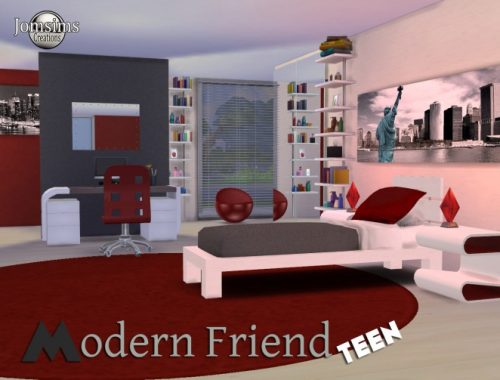 Modern Friend bedroom