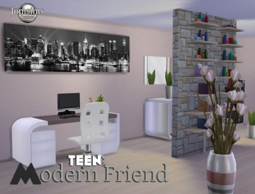 Modern Friend bedroom