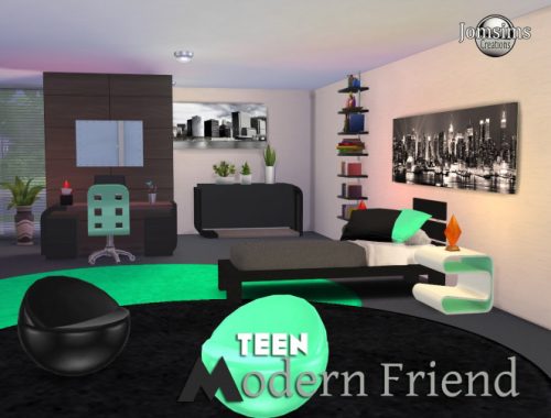 Modern Friend bedroom