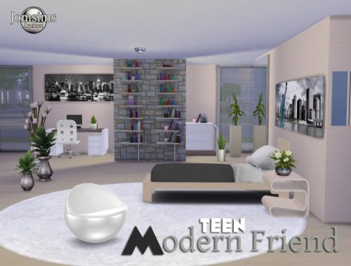 Modern Friend bedroom