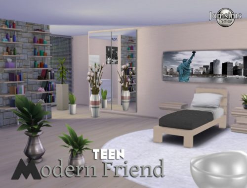 Modern Friend bedroom