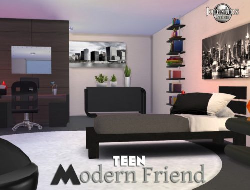 Modern Friend bedroom