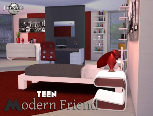 Modern Friend bedroom