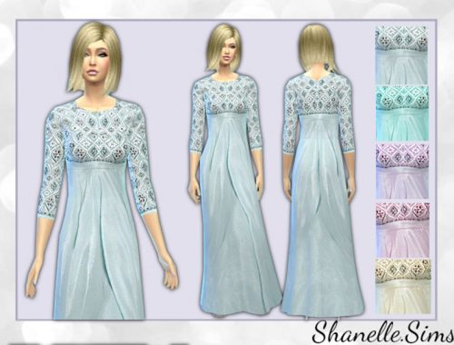 Jewelled formal gowns