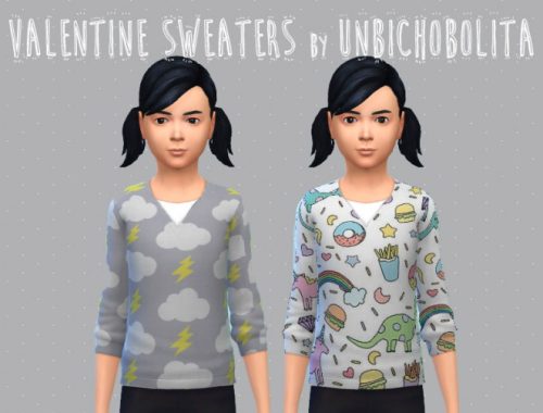 Valentine sweaters