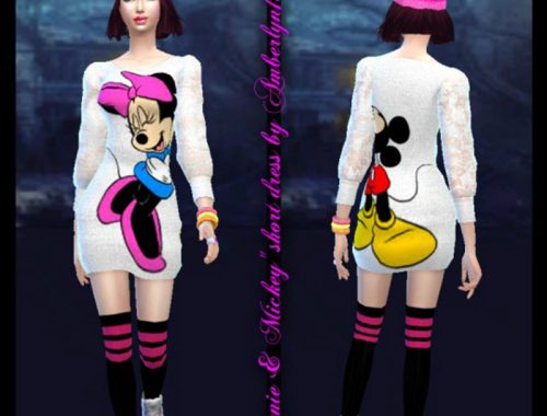 Minnie & Mickey short dress