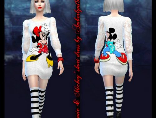 Minnie & Mickey short dress