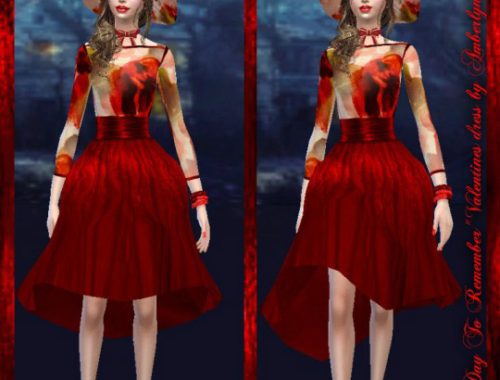 Valentines dress and hat