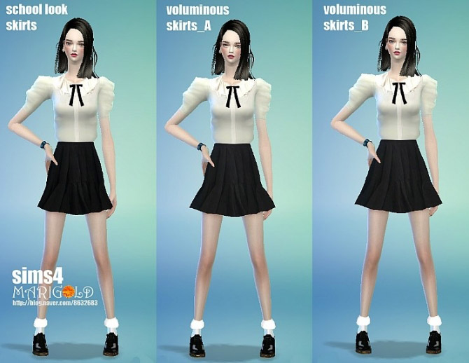 Voluminous skirts - The Sims 4 Catalog