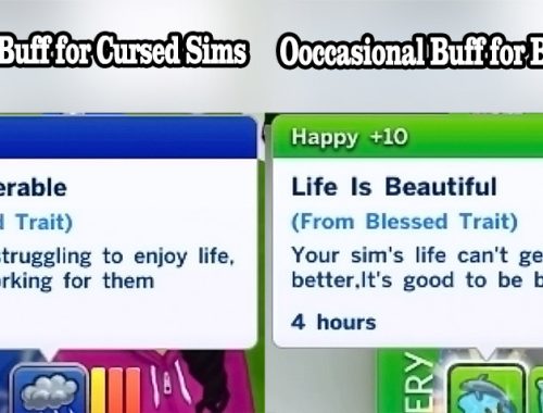 Blessed and Cursed Custom Traits