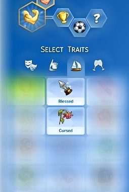 Blessed and Cursed Custom Traits