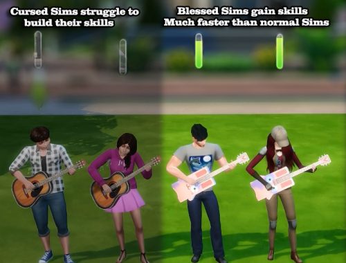 Blessed and Cursed Custom Traits