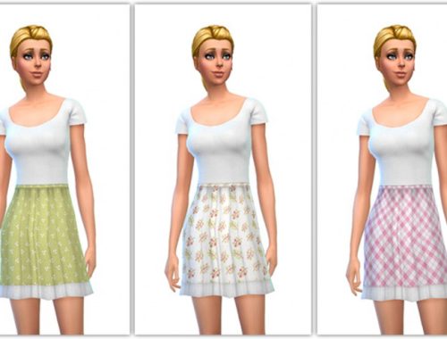 Criss-Cross Dress 12 recolors