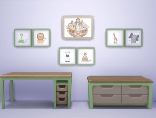 Noahs Animals kids room