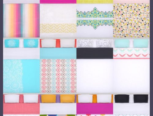 All beddings on OMs Sofia matress