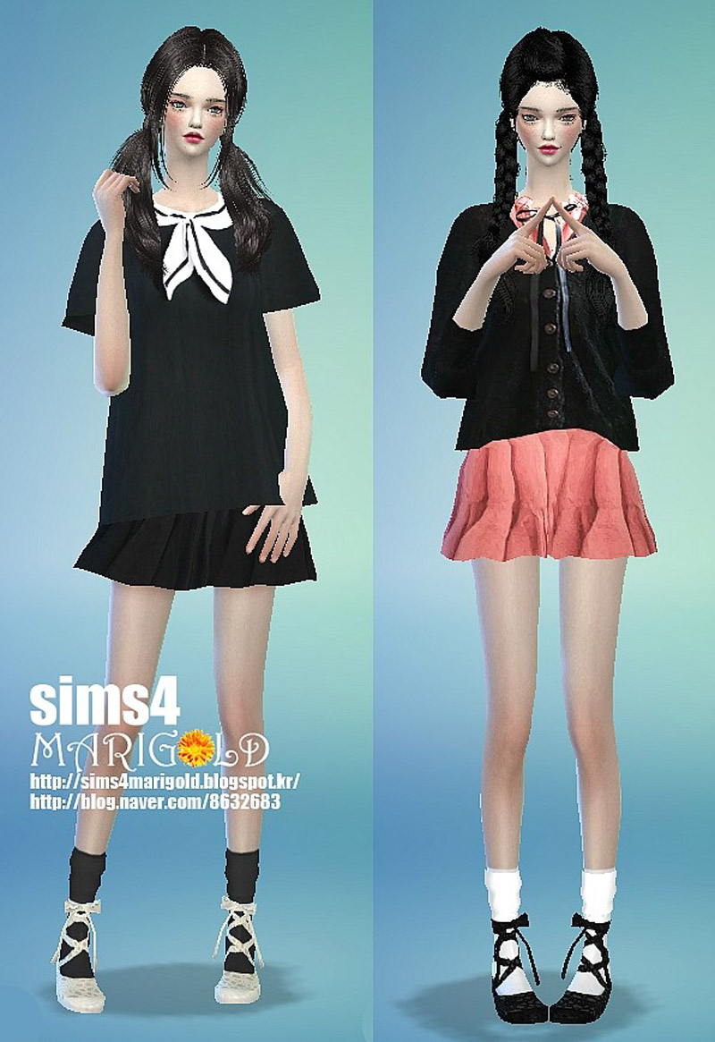 Ribbon ballet shoes - The Sims 4 Catalog