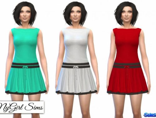 Layered Sleeveless Day Dress
