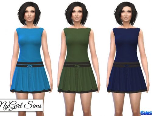 Layered Sleeveless Day Dress
