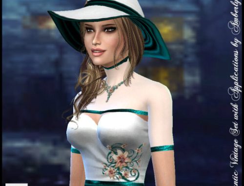 Romantic Vintage Set + Necklace