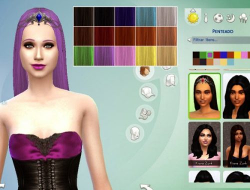 TS2 Vampire Hair Conversion