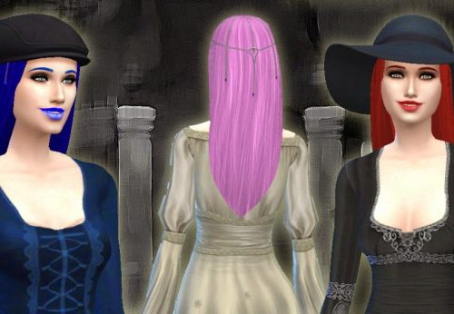 TS2 Vampire Hair Conversion