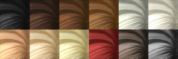 Medium straight parted hair edit v2 - The Sims 4 Catalog