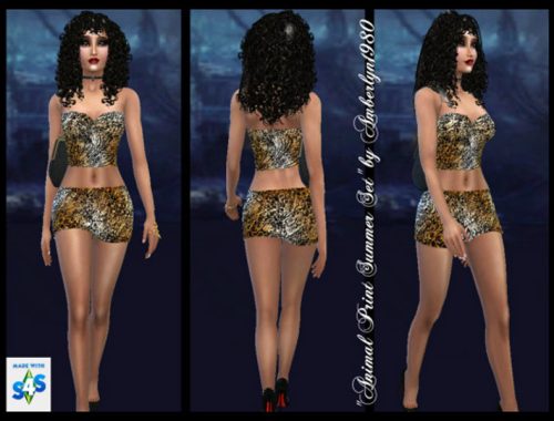 Animal Print Summer Set