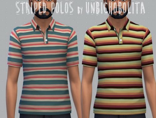 Striped polos