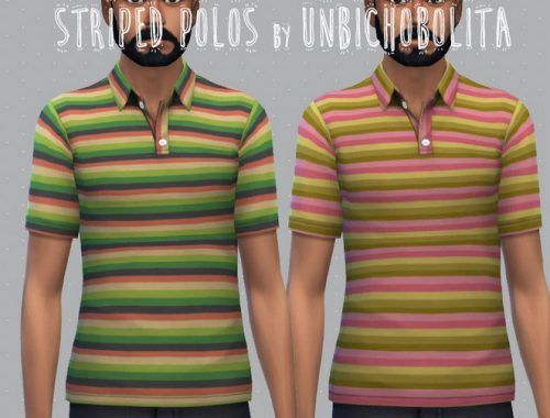 Striped polos