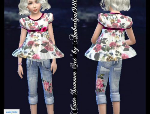 Cute Summer Set for little girls