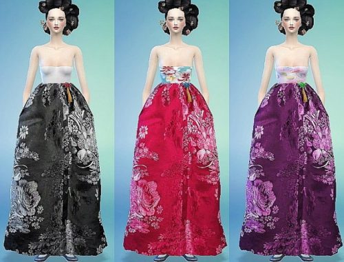 Korean traditional costumes_han-bok set