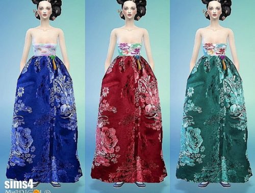 Korean traditional costumes_han-bok set