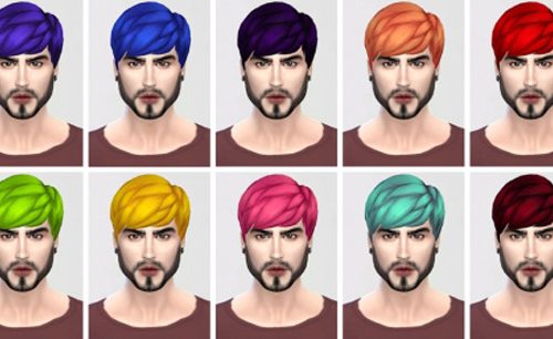 STRAIGHT BANGS RECOLORED