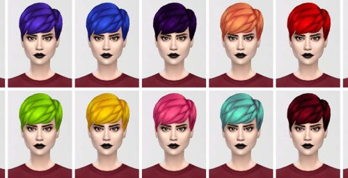 STRAIGHT BANGS RECOLORED