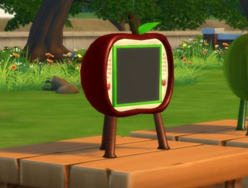 Apple Series TV and clock