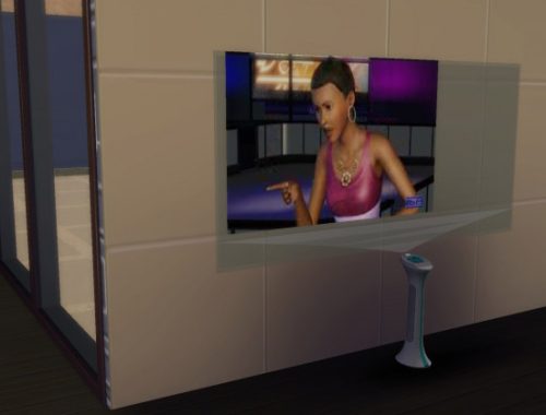 Dixie flatscreen hologram ts3 conversion