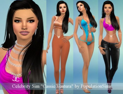 Celebrity Sim Cassie Ventura