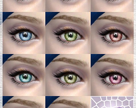 Alien Incandescent contact eyes