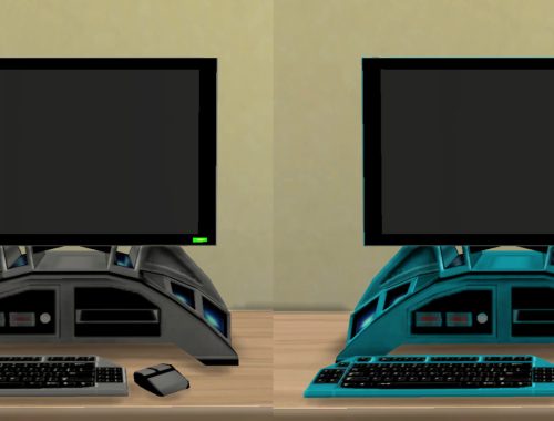 Vincents Computer from Sims Life Stories