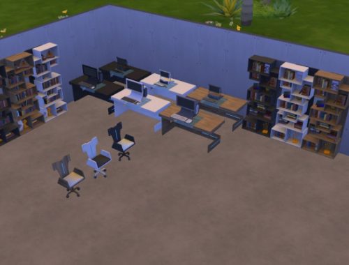 The sims 4 high end loft