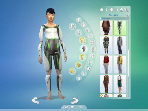 Unlocked Alien parts