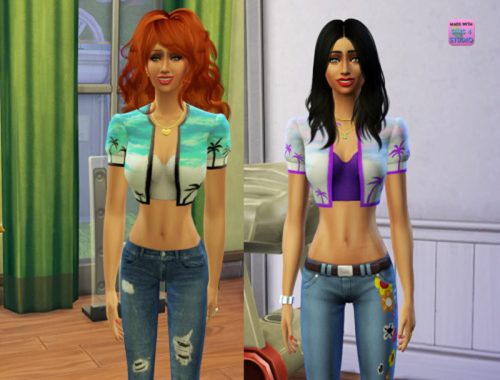 Female Party Top