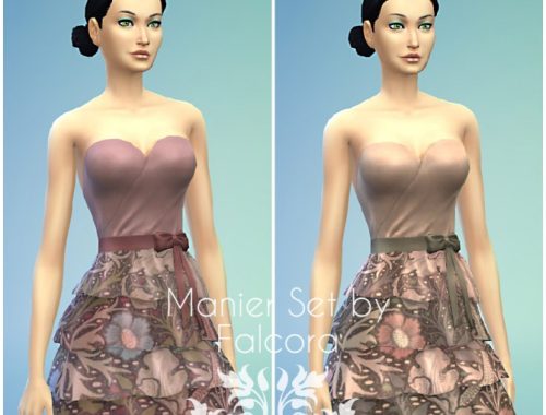 Manier Set 10x F dresses