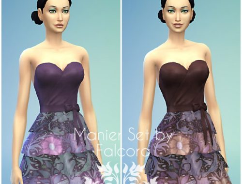 Manier Set 10x F dresses